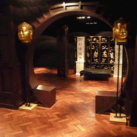 Buddha event theme decoration