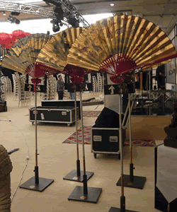 Chinese Fans on Stands Hire