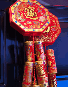 Hanging Firecracker decoration Hire