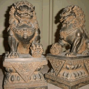 Foo Dog Statues
