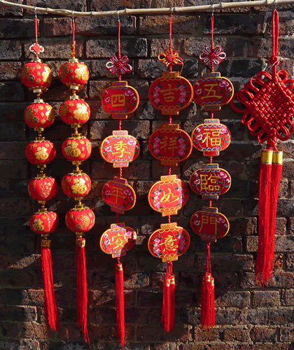 Hanging Firecracker decoration Hire