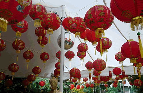 Chinese Lantern Hire UK