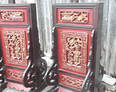 Chinese Temple Candle Holders Hire