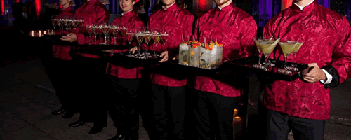 Chinese Oriental staff uniforms Hire